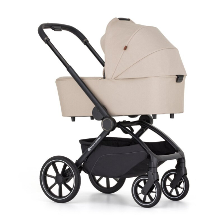 Carucior 2 in 1, Petite&Mars, Scout, Cu landou pliabil, Reversibil, Spatar si suport de picioare reglabile in 3 pozitii, Maner ajustabil, Cu accesorii, Pana la 22 kg, 0 luni+, Gri [15]