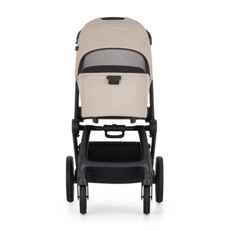 Carucior 2 in 1, Petite&Mars, Scout, Cu landou pliabil, Reversibil, Spatar si suport de picioare reglabile in 3 pozitii, Maner ajustabil, Cu accesorii, Pana la 22 kg, 0 luni+, Bej [7]