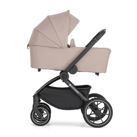 Carucior 2 in 1, Petite&Mars, Scout, Cu landou pliabil, Reversibil, Spatar si suport de picioare reglabile in 3 pozitii, Maner ajustabil, Cu accesorii, Pana la 22 kg, 0 luni+, Crem Cappuccino [4]
