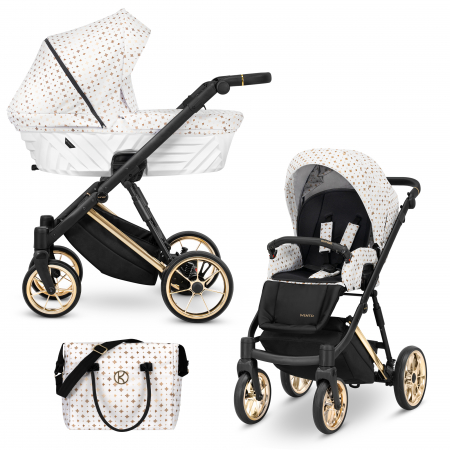 Carucioare copii 2in1 - Carucior 2in1 Ivento Premium Kunert