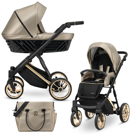 Carucioare copii 2in1 - Carucior 2in1 Ivento Premium Kunert