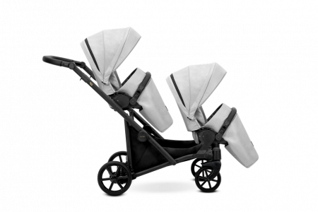 Carucior 3in1 pentru gemeni Kunert Brav Duo [6]