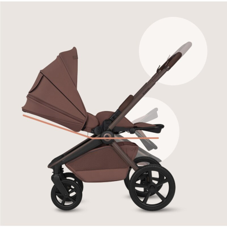 Carucior 3 in 1, Lionelo, Freya, Cu scoica ADAC, Landou si salteluta ventilate, Pliabil, Reglare spatar in 3 pozitii, Suport de picioare in 4 pozitii, Maner reglabil in 3 pozitii, Sustine 22 kg, Cu ac [33]