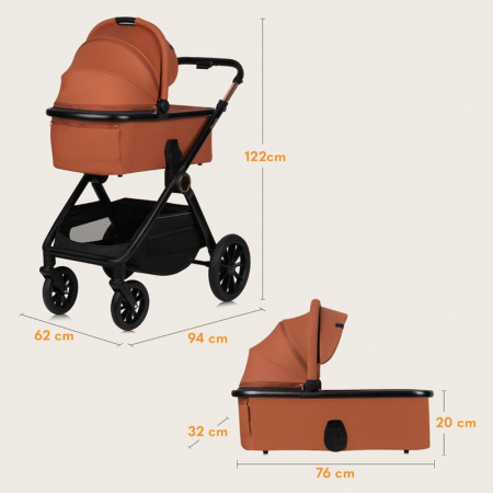 Carucior 3 in 1 Lionelo Layla [44]