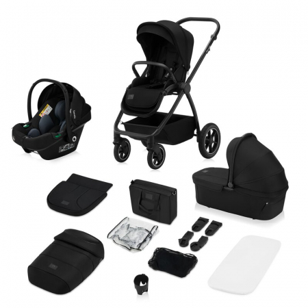 Carucior 3 in 1 Lionelo Meril cu landou de dimensiune XL Reversibil cu scoica auto [29]