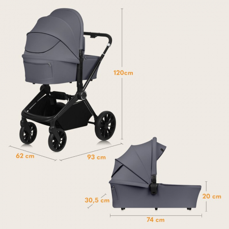 Carucior 3 in 1 Lionelo Mika [33]