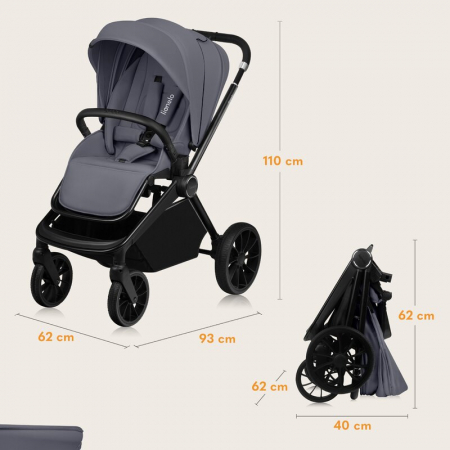 Carucior 3 in 1 Lionelo Mika [35]