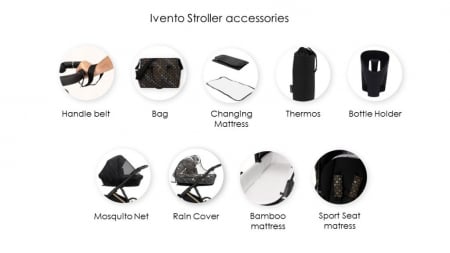 Carucior 3in1 Ivento Glam Premium Kunert [32]