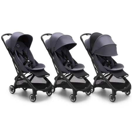 Carucior Bugaboo Butterfly Black Stormy Blue [4]