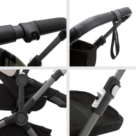 Carucior Bugaboo Donkey 5 Mono Classic Graphite Dark Navy [3]