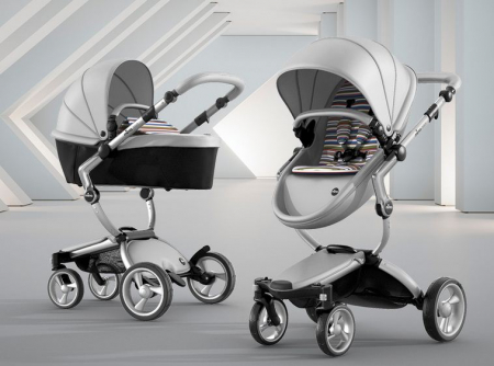 Carucioare copii 2in1 - Carucior Mima Xari Argento