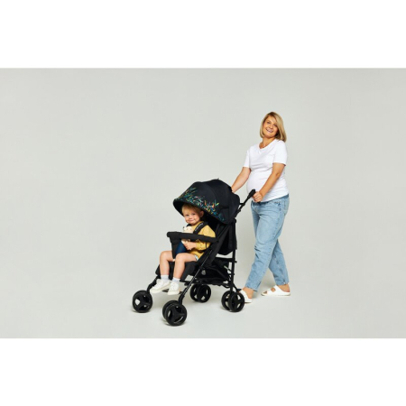 Carucior sport compact, Lionelo, Irma, Pliere tip umbrela, 6- 36 luni, Pana la 15 kg, Gri [18]