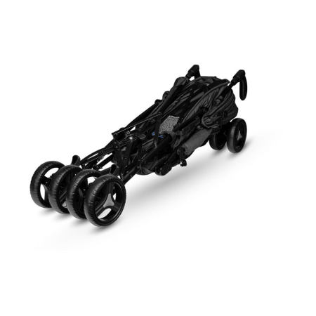 Carucior sport compact, Lionelo, Irma, Pliere tip umbrela, 6- 36 luni, Pana la 15 kg, Gri/Negru [12]