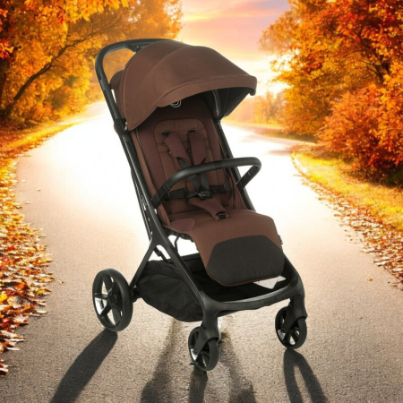 Carucior sport, Jane, Akira, Pliabil automat, Tehnologie inovatoare One-Hand Folding, 0 - 22 kg, din aluminiu, Argile [1]