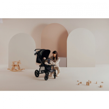 Carucior sport Lionelo Annet Tour Golden Moments Editie Limitata Negru [21]