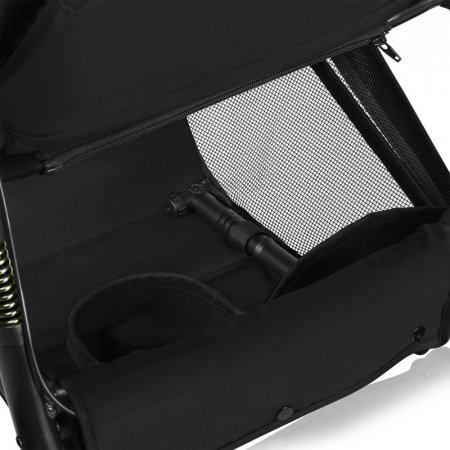 Carucior sport Lionelo Azura cu 3 roti cu baldachin XXL impermeabil [16]