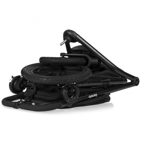 Carucior sport Lionelo Azura cu 3 roti cu baldachin XXL impermeabil [23]