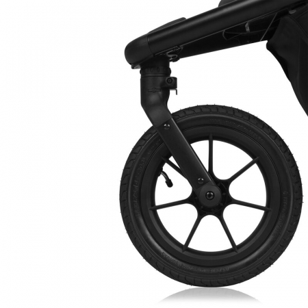 Carucior sport Lionelo Azura cu 3 roti cu baldachin XXL impermeabil [21]