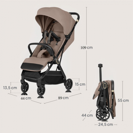 Carucior sport Lionelo Bess Greutate redusa - 7.5 kg [29]