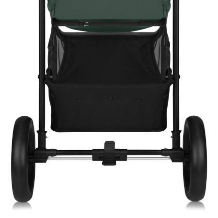 Carucior sport, Lionelo, Emma One, cu tavita, Suport pahar, Plasa de tantari, Roti EVA, Maner reglabil, Pana la 22 kg, 6 luni+, Verde [22]