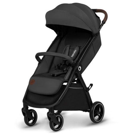 Carucior sport, Lionelo, Ingrid, Capotina impermeabila cu filtru UPF50+, Pana la 22 Kg, Sistem pentru pliere automata, 6 luni+, Gri [3]