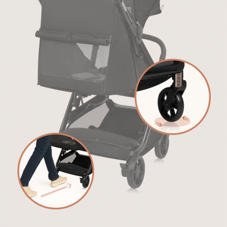 Carucior sport Lionelo Julie Air cu greutate redusa - 7.5 kg [13]