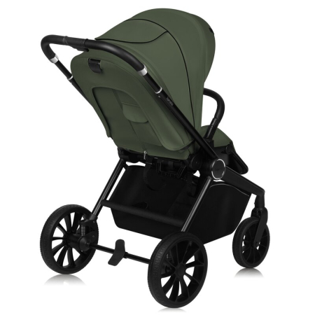 Carucior sport, Lionelo, Mika Plus, Cadru din aluminiu, Copertina XXL, cu accesorii, Pana la 22 kg, 6-48 luni; Bej [8]