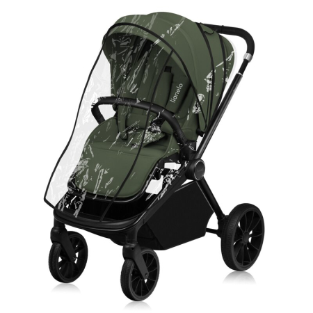 Carucior sport, Lionelo, Mika Plus, Cadru din aluminiu, Copertina XXL, cu accesorii, Pana la 22 kg, 6-48 luni; Bej [7]