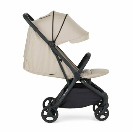 Carucior sport, Petite&Mars, Flip, Pliere compacta cu o mana, Spatar reglabil pana la pozitie de somn, Suport picioare reglabil, Copertina extensibila cu protectie UPF50+, Pana la 22 kg, 0 luni+, Bej [6]