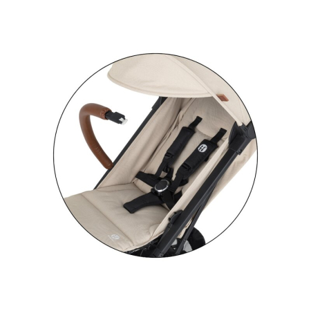 Carucior sport, Petite&Mars, Fly, Pliere compacta, Spatar reglabil pana la pozitie de somn, Suport picioare reglabil, Copertina extensibila cu protectie UPF40+, Suport pahar inclus, Pana la 22 kg, 0 l [9]