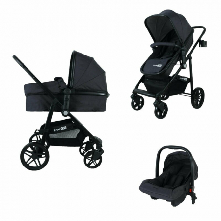 Carucioare copii 3in1 - Carucior transformabil 3 in 1 Trio Easy - FreeON
