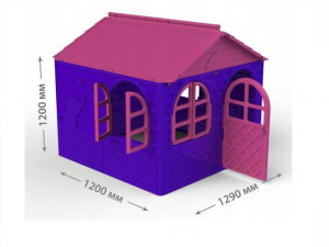 Corturi si casute copii - Casuta de joaca MyKids 02550/1 Pink/Violet - Mid