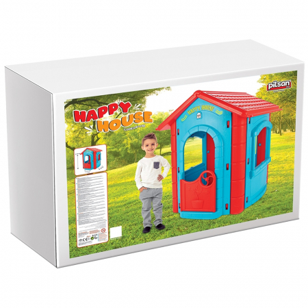 Casuta pentru copii Pilsan Happy House blue [2]