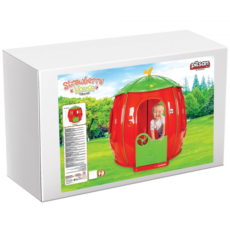 Casuta pentru copii Pilsan Strawberry House red [1]