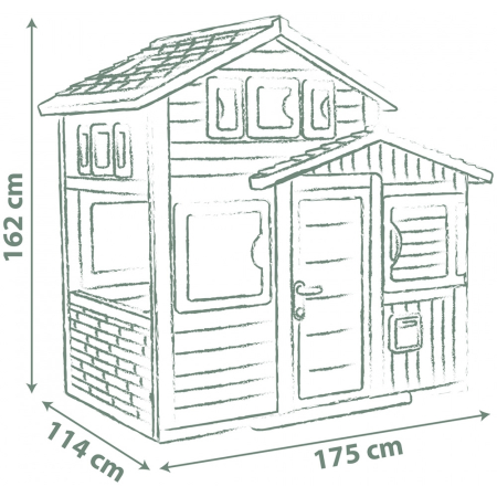 Casuta pentru copii Smoby Life Friends Evo [1]