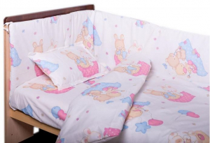 Cearceaf de pat cu elastic Amoras 100x100 [4]