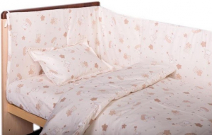 Cearceaf de pat cu elastic Amoras 100x100 [7]