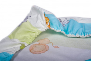 Cearceaf de pat cu elastic Amoras 100x100 [1]