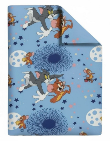 Cearsaf cu elastic din bumbac ranforce pentru patut/saltea de 160x80 cm [4]