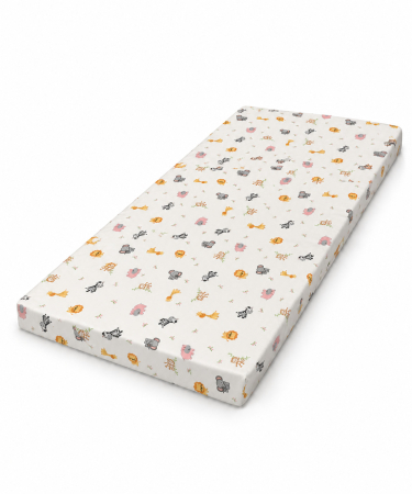Cearsaf cu elastic din bumbac ranforce pentru patut/saltea de 160x80 cm [2]