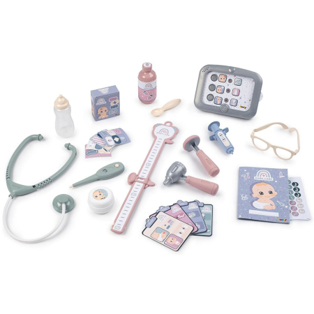 Centru de ingrijire pentru papusi Smoby Baby Care Center albastru cu accesorii [2]