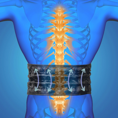 Centura decompresie lombara inSPORTline [6]