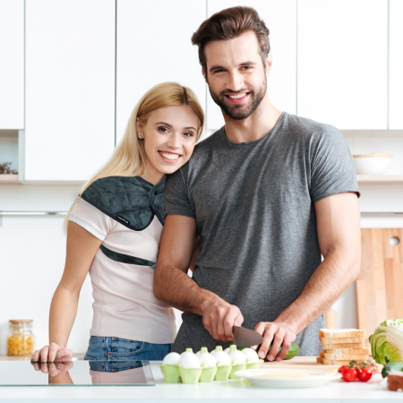 Centura incalzita pentru gat inSPORTline Huggis [4]