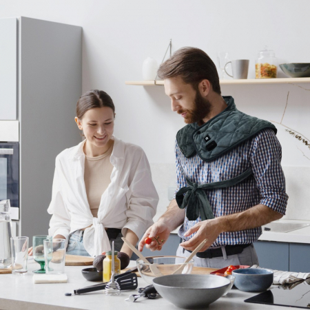 Centura incalzita pentru gat inSPORTline Huggis [3]