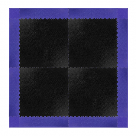 Colt covor de protectie puzzle inSPORTline Simple Rosu - 4 bucati [13]