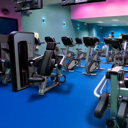 Colt covor de protectie puzzle inSPORTline Simple Rosu - 4 bucati [7]