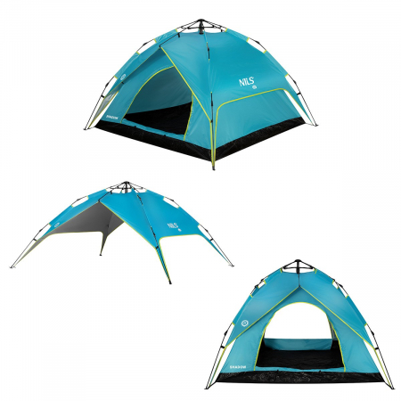 Corturi si casute copii - Cort Camping Nils NC7819 Shadow, Albastru