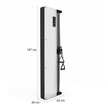 Crossover Simplu Pneumatic HMS BSP301 pentru Perete + Stiva Greutati [8]