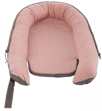 Cuib pentru bebelusi Circles Rose 80x40x10 - Traeumeland [4]