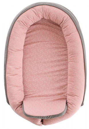 Cuib pentru bebelusi Circles Rose 80x40x10 - Traeumeland [5]
